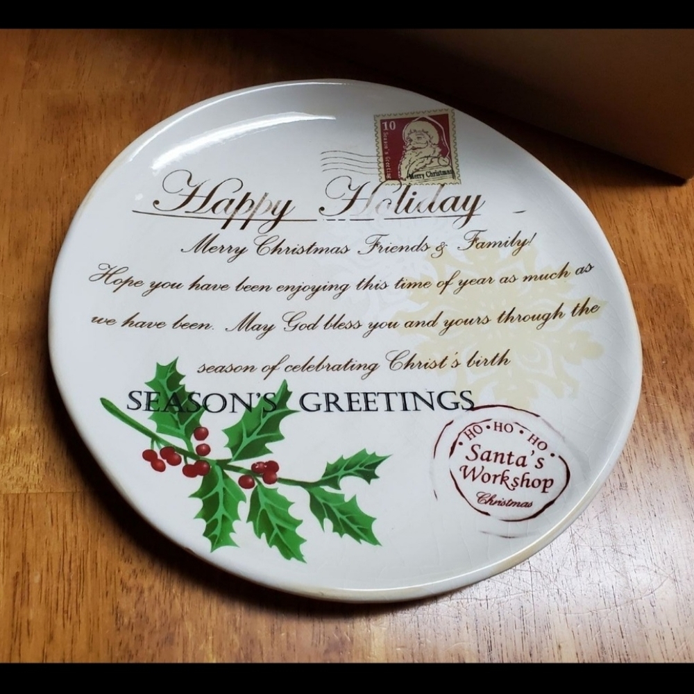 Christmas Serving Platter